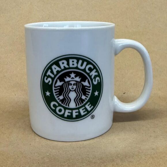 Starbucks White with Siren Logo Mug 2006 - Picture 1 of 3